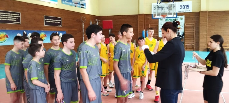Завърши общинският етап на ученическите игри по баскетбол в Добрич