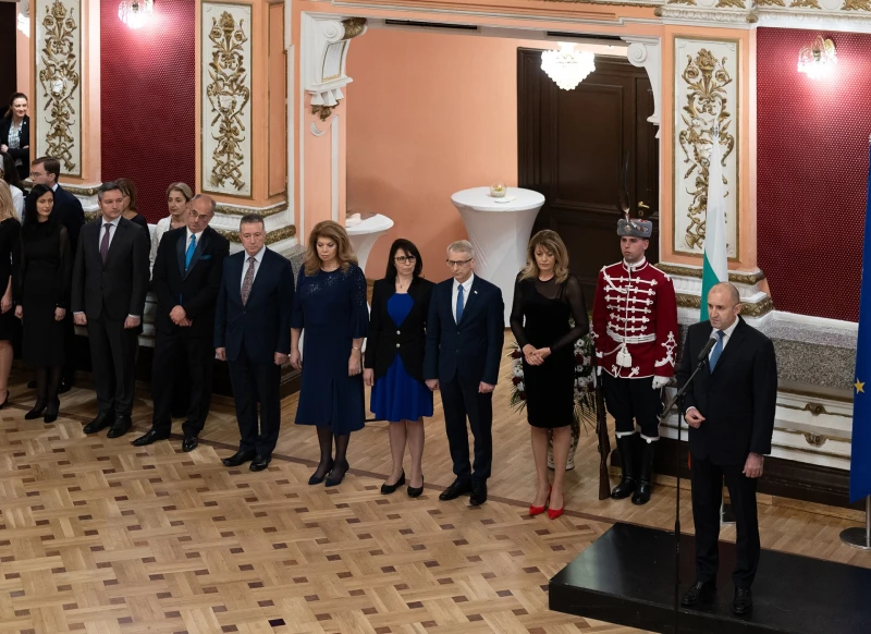 Президентът Радев на приема за 3 март: С общи усилия ще продължим да градим бъдеща България