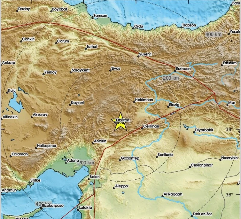 Земетресение от 4,8 по Рихтер разтърси Централна Турция