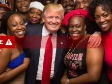 BBC: Поддръжниците на Тръмп използват фалшиви снимки, за да насърчат чернокожите да гласуват за републиканците
