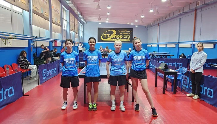 За пръв път в Русе: Проведе се турнир от Б група жени по тенис на маса