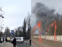 Украински дронове атакуват Русия от сутринта: нападнати са летище, нефтена база и завод