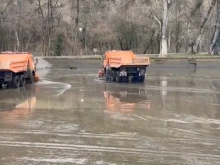 Източиха езерото в благоевградския парк "Бачиново", вижте защо
