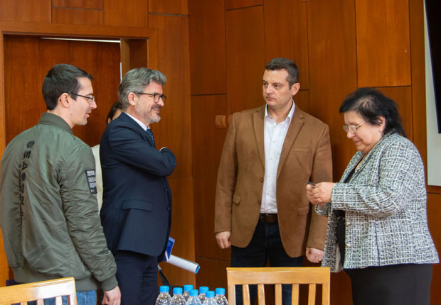 Работна среща между зам ректорите на Технически университет – Варна –