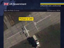 Британското разузнаване: Русия използва Mohajer-6 в опит да пресече заплахи за корабите си в Черно море