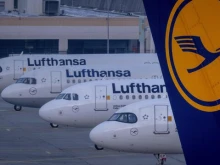 Lufthansa е отменила 80 процента от полетите си заради стачка