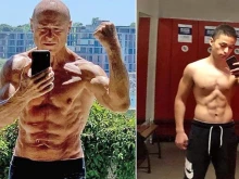 Внукът на Пайнера по стъпките на дядо си - мускули и красиви жени