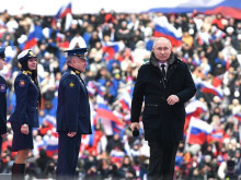 Путин ще вземе 82 процента, показа последното проучване преди изборите за президент на Русия