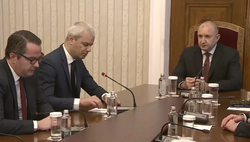 Костадинов пред президента: Парламентарните избори не са просто наложителни, те са задължителни
