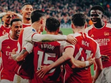 Арсенал води на Порто на полувремето в реванша от Шампионска лига