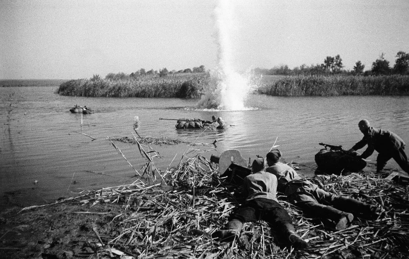 Руски десантчици са повторили съветска операция от 1944 година на десния бряг на Днепър