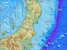 Силно земетресение с магнитуд 5.8 разтресе Фукушима