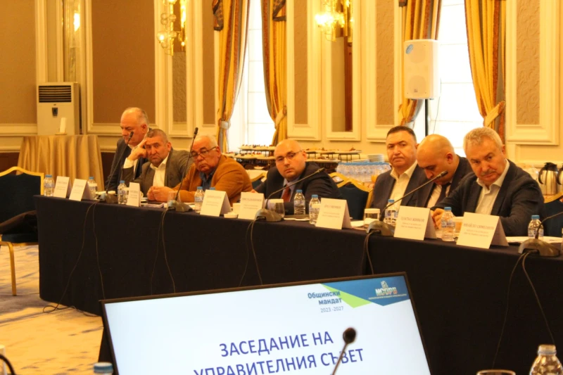 Кметът на Разград Добрин Добрев участва в заседание на Управителния съвет на НСОРБ