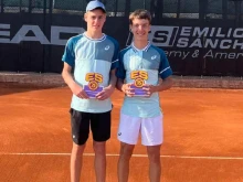 Българска титла на двойки на тенис турнир за подрастващи в Испания