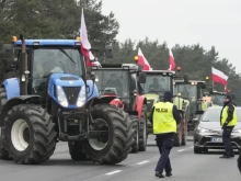 Полските фермери започнаха четиридневна блокада на границата с Германия
