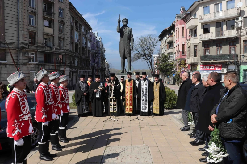 152 години от кончината на Ангел Кънчев отбелязаха с церемония в Русе