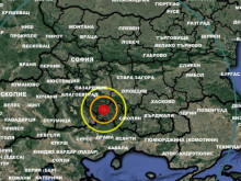 Земетресение е регистрирано на 77 км от Пловдив