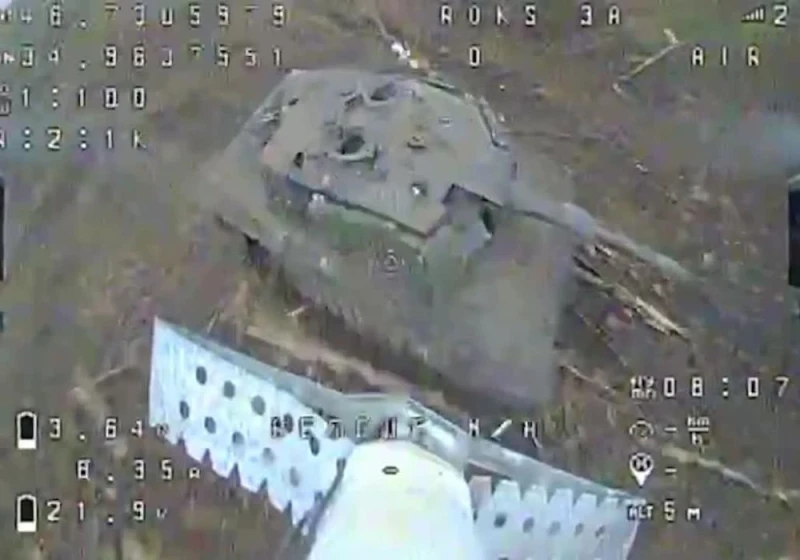 Руснаците унищожиха четвърти танк Abrams в Украйна