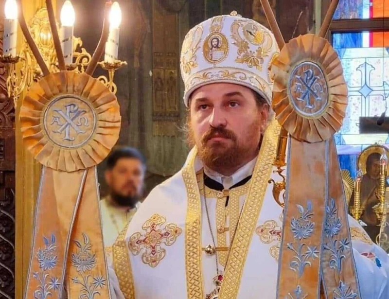 Агатополският епископ Йеротей с призив към гладуващия в знак на протест отец Иван