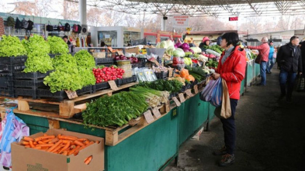 Пазарът в Кърджали в първия ден на новата седмица Като
