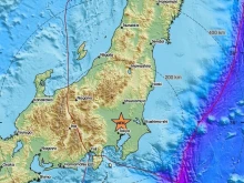 Земетресение от 5,2 по Рихтер е регистрирано край японския остров Хоншу