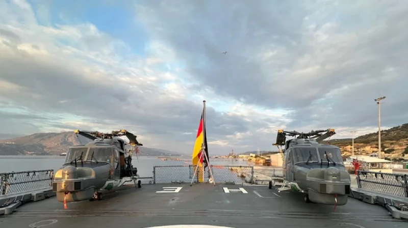 Германска фрегата свали дрон на хутите в Червено море