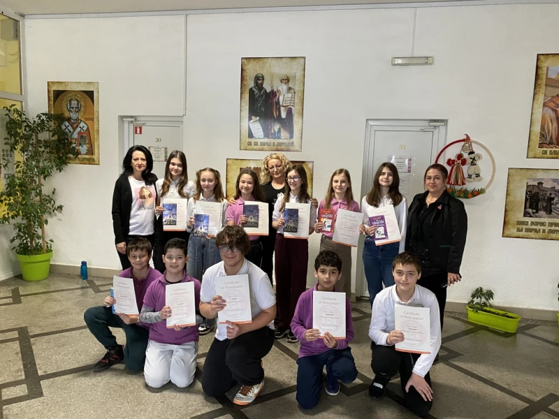 Старозагорски ученици с впечатляващи постижения от XI Национално състезание по английски език