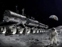 САЩ развиват лунната икономика с железопътни превози между базите на спътника
