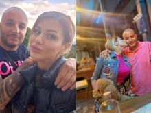 Христиана показа тайния си мъж