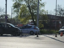 Утрото започна с челен удар на кръстовище в Пловдив
