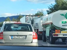 Зверско задръстване на АМ "Тракия" в посока Пловдив заради верижна катастрофа, преценете сами дали да тръгвате!