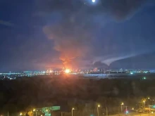 Петролна рафинерия се запали в Русия, предполага се атака с дрон