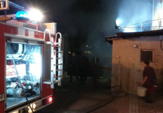 TD Пожар е възникнал в сърцето на Пловдив научи Plovdiv24 bg Сигналът
