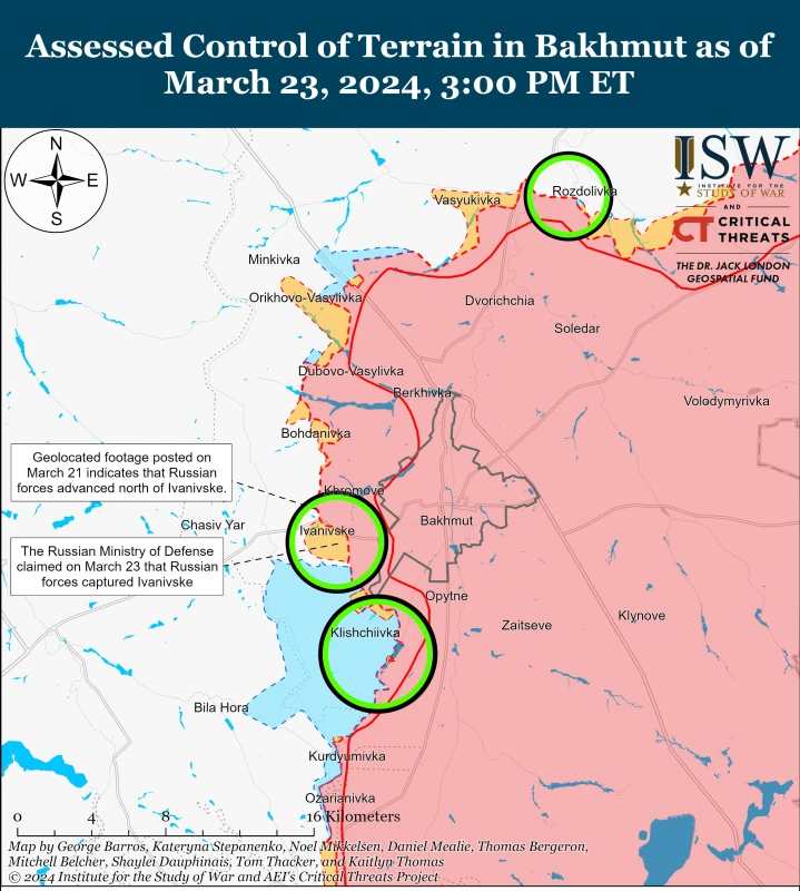 ISW: Русия атакува на Лиманското направление и понася тежки загуби на бронирана техника