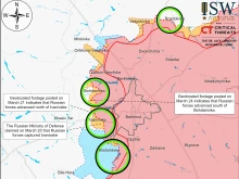 ISW: Руснаците напреднат на няколко направления в Донецка област