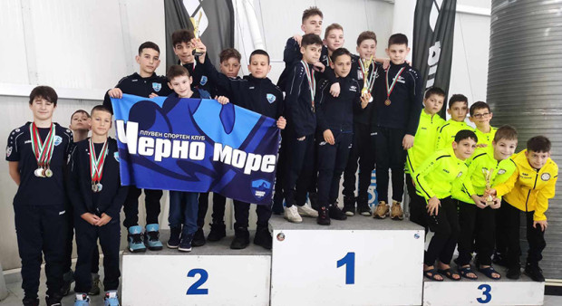 ПСК "Черно море" спечели 24 медала на Sharks Kids Cup