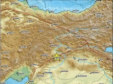 Земетресение с магнитуд 3.3 в Турция