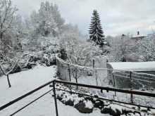 Сняг на 13 км от София