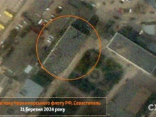 Сателитни изображения показаха резултатите от украинска атака по комуникационния център на Черноморския флот в Севастопол