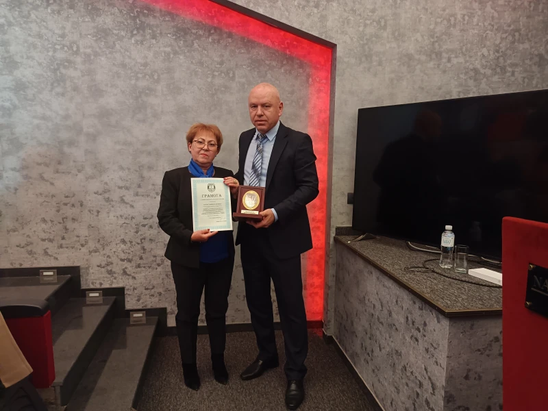Наградиха прокурор Катя Колева за висок професионализъм