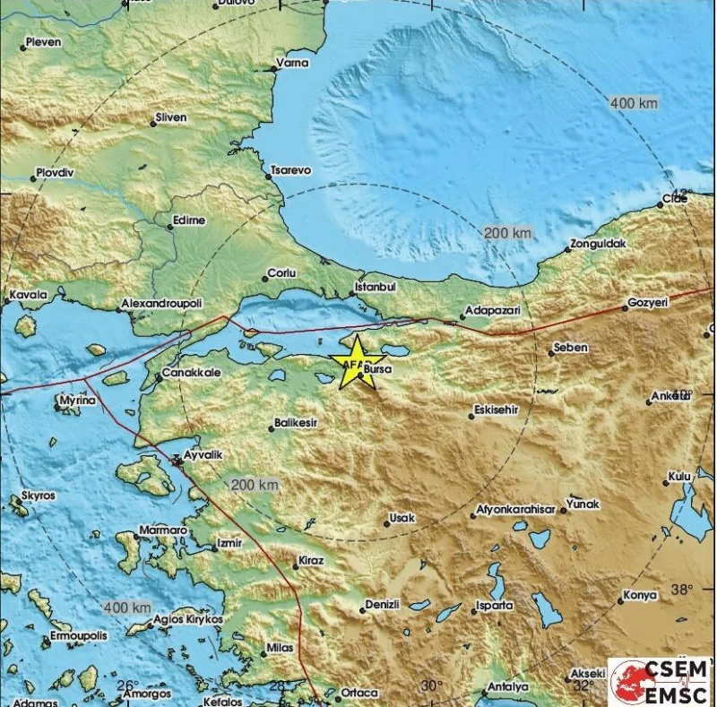 Земетресения с магнитуд от 3,3 и 3,1 са регистрирани на остров Крит и близо до Истанбул