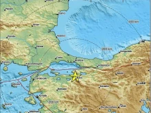 Земетресения с магнитуд от 3,3 и 3,1 са регистрирани на остров Крит и близо до Истанбул