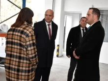 Министър Стоянов посети новооборудвани зали за съхранение на доказателства на ГДБОП