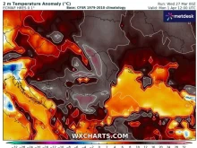 Адска жега удря България до дни, вижте какво се случва с градусите