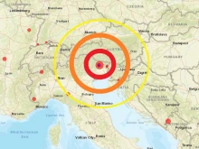 Земетресение от 5 по Рихтер удари Италия!