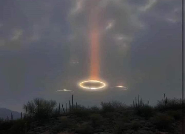 Странен феномен бе заснет в небето над Финикс щата Аризона