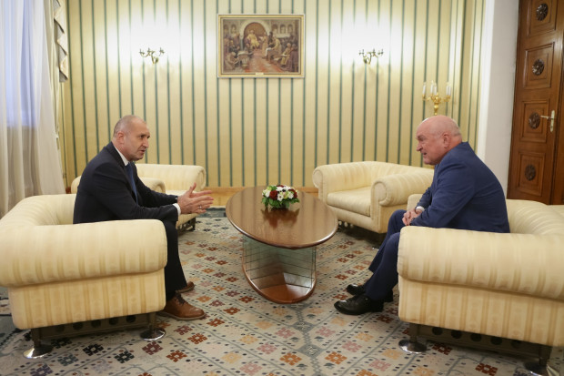 Президентът Румен Радев проведе среща с председателя на Сметната палата