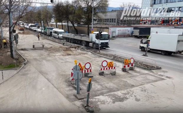 TD Следващата неделя ще се полага износващият слой асфалт на  бул Кукленско