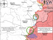 ISW: Руснаците търпят загуби на бронирана техника западно от Авдeевка