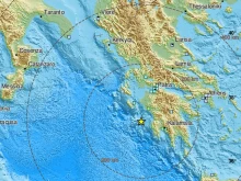 Силно земетресение от 5.7 по Рихтер разлюля Южна Гърция